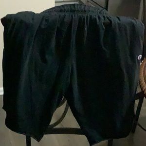 Men’s champion authentic athletic wear navy blue shorts, like new, size 2xl.